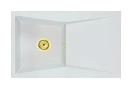 bialy-zlewozmywak-granitowy-z-ociekaczem-rubin-syfon-zloty-1-komorowy