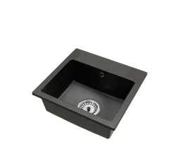 czarny-nakrapiany-zlewozmywak-granitowy-dona-syfon-chrom-1-komorowy