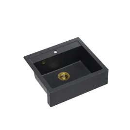 czarny-zlewozmywak-farmerski-granitowy-aura-1-komorowy-syfon-zloty