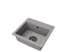 szary-zlewozmywak-granitowy-granite-sink-dona-syfon-czarny-1-komorowy