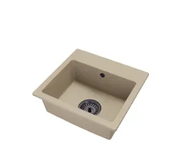 bezowy-zlewozmywak-granitowy-granite-sink-dona-syfon-czarny-1-komorowy