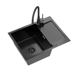 zlewozmywak-stalowy-luno-116-black-metal-bateria-elastyczna-pvd