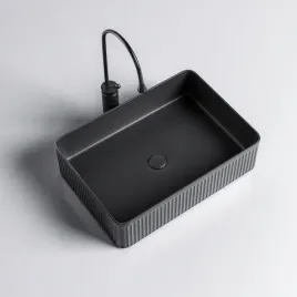 umywalka-nablatowa-ceramiczna-prostokatna-ryflowana-aria-pr-mbl-czarna-mat