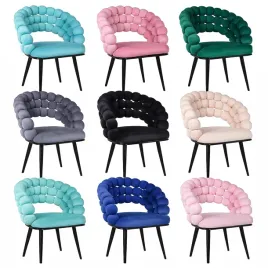 krzeslo-fotel-tapicerowany-welurowy-marble-kolor-do-wyboru-nogi-czarne-1szt