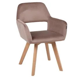 krzeslo-fotel-tapicerowany-welurowy-belti-br-kolor-brazowy-drewniane-nogi