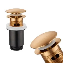 korek-umywalkowy-click-clack-unim-ms-okragly-miedz-szczotkowana-uniwersalny