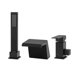 bateria-lazienkowa-3-otworowa-kaskadowa-zlewozmywakowa-karon-casada-czarny