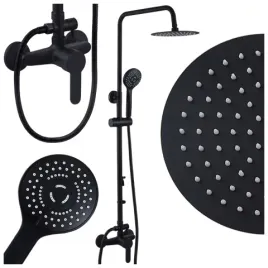 bateria-prysznicowa-lazienkowa-scienna-zestaw-z-deszczownica-nava-czarna