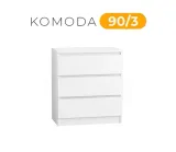 komoda-90-cm-3-szuflady-biala-stan-nowy