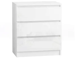 komoda-90-cm-3-szuflady-korpus-bialy-mat-fronty-polysk
