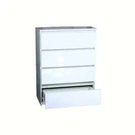 komoda-70-cm-4-szuflady-korpus-bialy-mat-fronty-polysk