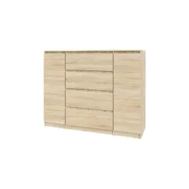 komoda-120-cm-4-szuflady-2-szafki-sonoma