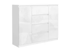komoda-120-cm-4-szuflady-2-szafki-korpus-bialy-mat-fronty-polysk