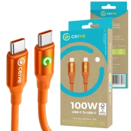 kabel-usb-c-do-usb-c-100w-1m-ceive-earth-core-silikon-premium-pomaranczowy