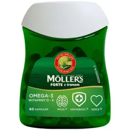 mollers-forte-60-kaps-z-tranem-odpornosc-omega-3-olej-rybi-witaminy-d3-e