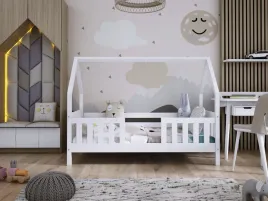 lozko-dzieciece-domek-dyzio-160x80-materac