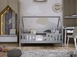 lozko-dzieciece-domek-dyzio-160x80-materac