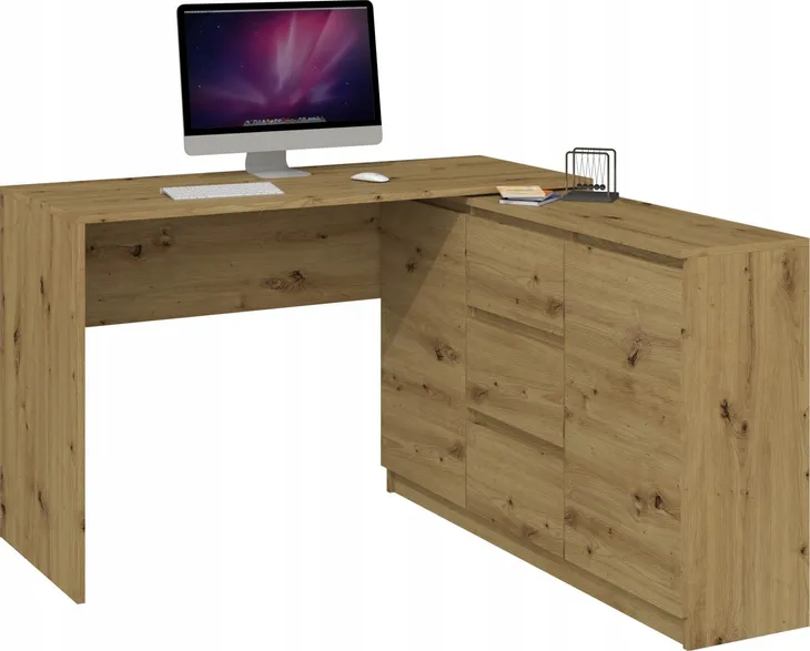 funkcjonalne-biurko-plus-na-laptop-dab-artisan-ksztalt-blatu-prostokatny