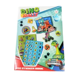 naklejki-klasyczne-durabo-1000-szt-dino-rally-dla-dzieci-dinozaury-a4