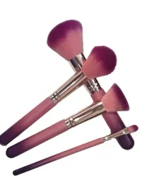 zestaw-4-pedzli-do-makijazu-make-up-z-kosmetyczka-z-brokatem-rozowe