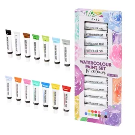 profesjonalne-farby-akwarelowe-watercolour-w-tubce-avec-14-kolorow-x-12-ml