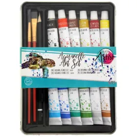 farby-akwarele-12-akwarelowe-w-metowym-etui-2-pedzelki-i-olowek-w-zestawie