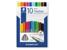 cienkopis-zakreslacz-pastelowe-trojkatne-niewysychajacy-staedtler-10-sztuk