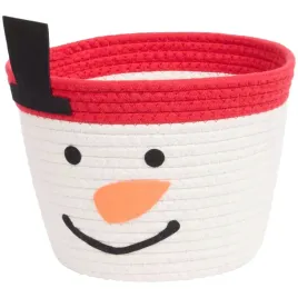 kosz-swiateczny-pleciony-filcowy-o-26-x-19-cm-bialo-czerwony-balwan-olaf