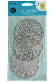 wykrojnik-szablon-3d-scenka-dom-lato-zima-do-wycinania-embossing-3-sztuki