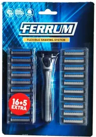 maszynka-do-golenia-ferrum-21-ostrzy-wymiennych-3-ostrza-flexible-shaving