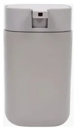 reczny-dozownik-do-mydla-z-pompka-stojacy-wydajny-13-x-75-cm-bezowy-ciemny