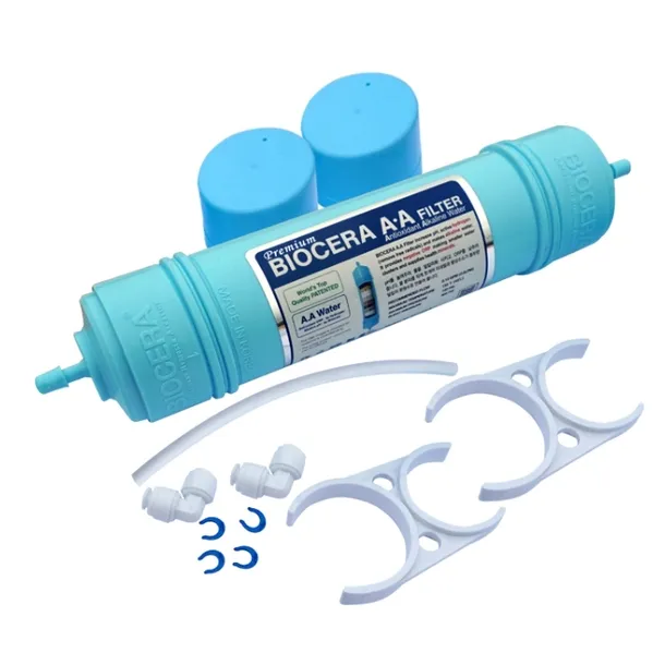 BIOCERA, Wkład REDOX, jonizująco-alkalizujący: ORP do - 750 mV, pH do 11,5