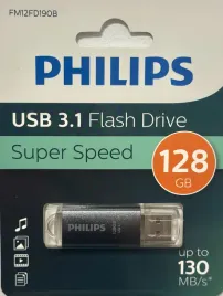pendrive-philips-fm12fd190b-usb-3-1-flash-drive-super-speed-130-mb-s-128-gb