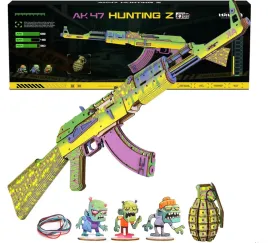 puzzle-3d-pistolet-ak-47-polowane-zabawka-strzelajaca-gumkami-cele-zombie