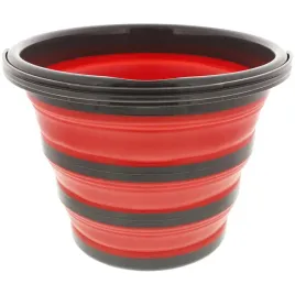 wiadro-skladane-silikonowe-10l-kompaktowe-solidne-czerwonoszare