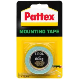tasma-dwustronna-montazowa-zielona-80kg-pattex-fix-bardzo-mocna-19mm-x-15m