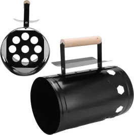 komin-do-rozpalania-grilla-pieca-wegla-ogniska-brykietu-rozpalka-mat-czarny