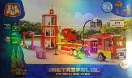 klocki-elefun-fire-station-baza-remiza-straz-pozarna-3w1-709-elementow
