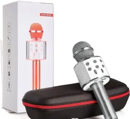 mikrofon-karaoke-z-glosnikiem-bluetooth-usb-srebrny-etui