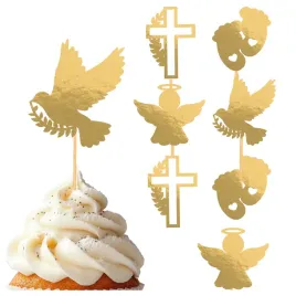 toppery-na-chrzest-8szt-topper-na-tort-babeczki-dekoracje-chrzciny-ozdoby