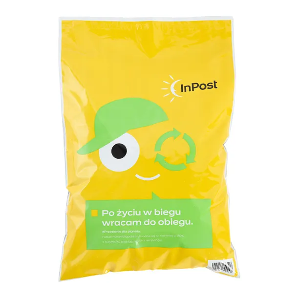 Foliopak z logo InPost - 29.5 x 40 cm - 50 SZT
