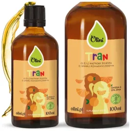 tran-norweski-pomaranczowy-omega-3-olini-witamina-d3-i-a-epa-dha-100-ml