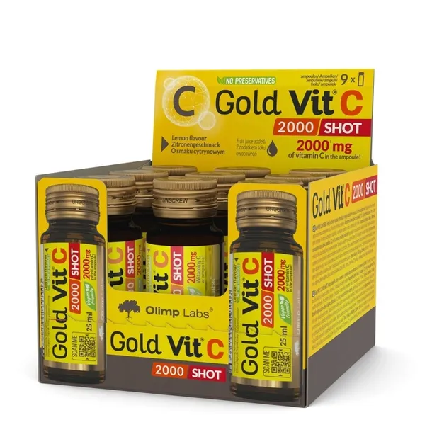 olimp-gold-vit-c-2000-shot-9x25ml-witamina-c-witaminy-podstawowy-skladnik-witamina-c