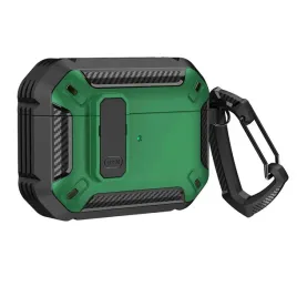 armour-airpods-case-with-hook-etui-do-airpods-4-green