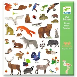 djeco-naklejki-fauna-europejskie-zwierzeta-160-sztuk