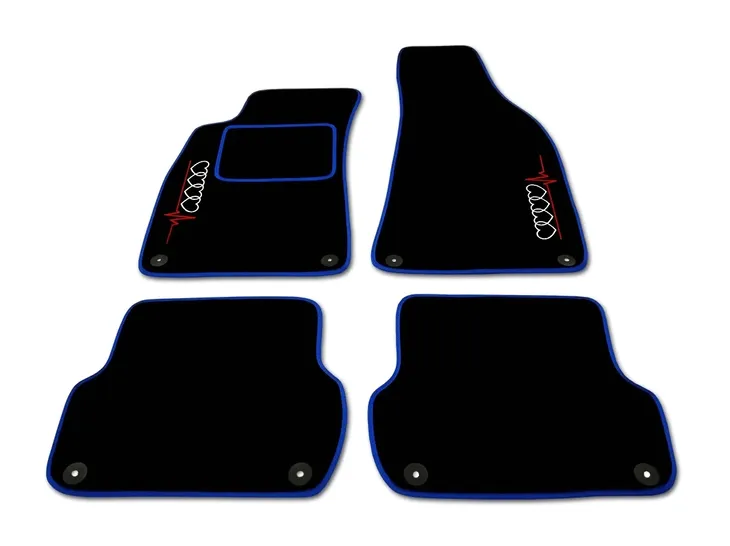 dywaniki-samochodowe-audi-a4-b6-2000-2004-haft-kolor-czarny