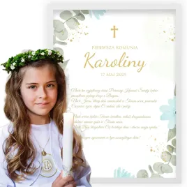 plakat-obrazek-a4-pamiatka-pierwszej-komunii-swietej-dziecka-biala-ramka