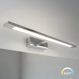 klimt-kinkiet-led-12w-cct-ip44-chrom-60-cm
