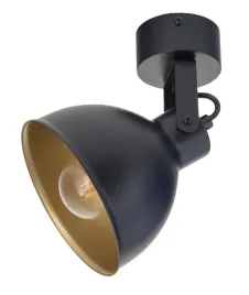 mars-lampa-sufitowa-1-punkt-czarno-zlota-e27