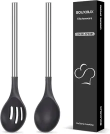 2szt-przybory-kuchenne-silikonowe-2-x-lyzka-souxmux-czarne-stal-silikon